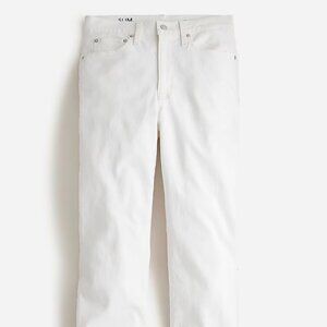 J. Crew Slim Boyfriend Jean in White (Size 31)